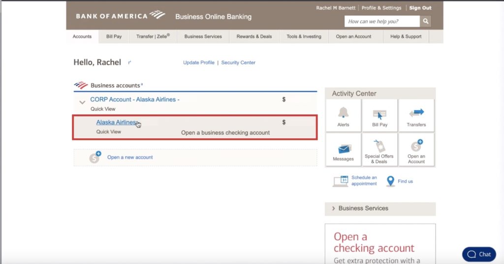 Downloading bank transactions in Quickbooks