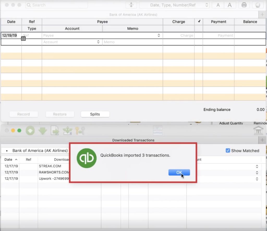 Classifying transaction