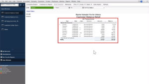Customer Balance Detail in Quickbooks Desktop