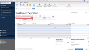 Customer payment amount is $0.00