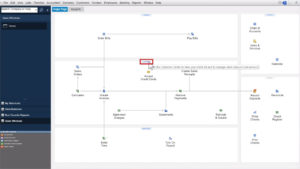 Selecting Customers from homepage of Quickbooks Desktop