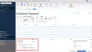 Leaving a prepayment as an overpayment in Quickbooks Desktop