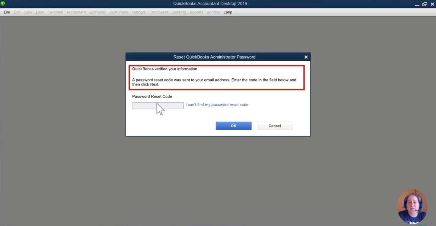 quickbooks password reset tool find license number