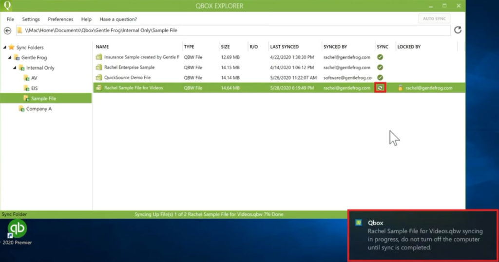 Qbox How to Use Qbox with Quickbooks - Gentle Frog Bookkeeping and Custom ...