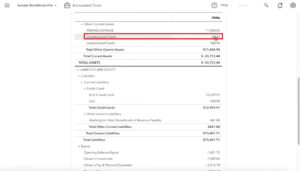 Uncategorized Asset in QuickBooks Online Balance Sheet