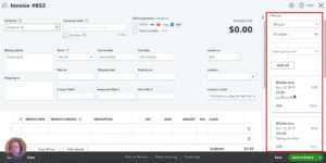 Viewing all billable hours when creating an invoice in QuickBooks Online