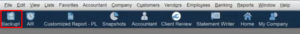 Icon moved to left in QuickBooks Desktop icon bar.
