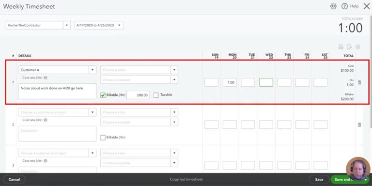 How to Track Hours Worked Using QuickBooks Timesheets - Gentle Frog ...