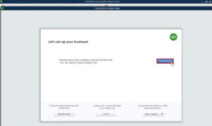 Business setup screen in QuickBooks Desktop 2020