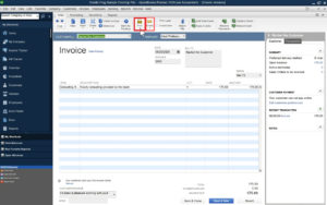 Print or Email an invoice in QuickBooks Desktop