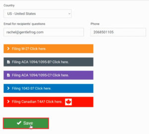 Saving after importing QBO data in Track1099