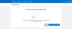 Skip connect your bank account in Xero