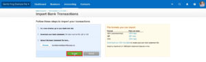 Importing bank transactions into Xero