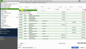 Navigating to create a local backup in QuickBooks Desktop