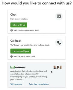 How would you like to connect with us? QuickBooks Online support