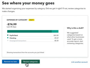 When you finish connect your PayPal account to QBO