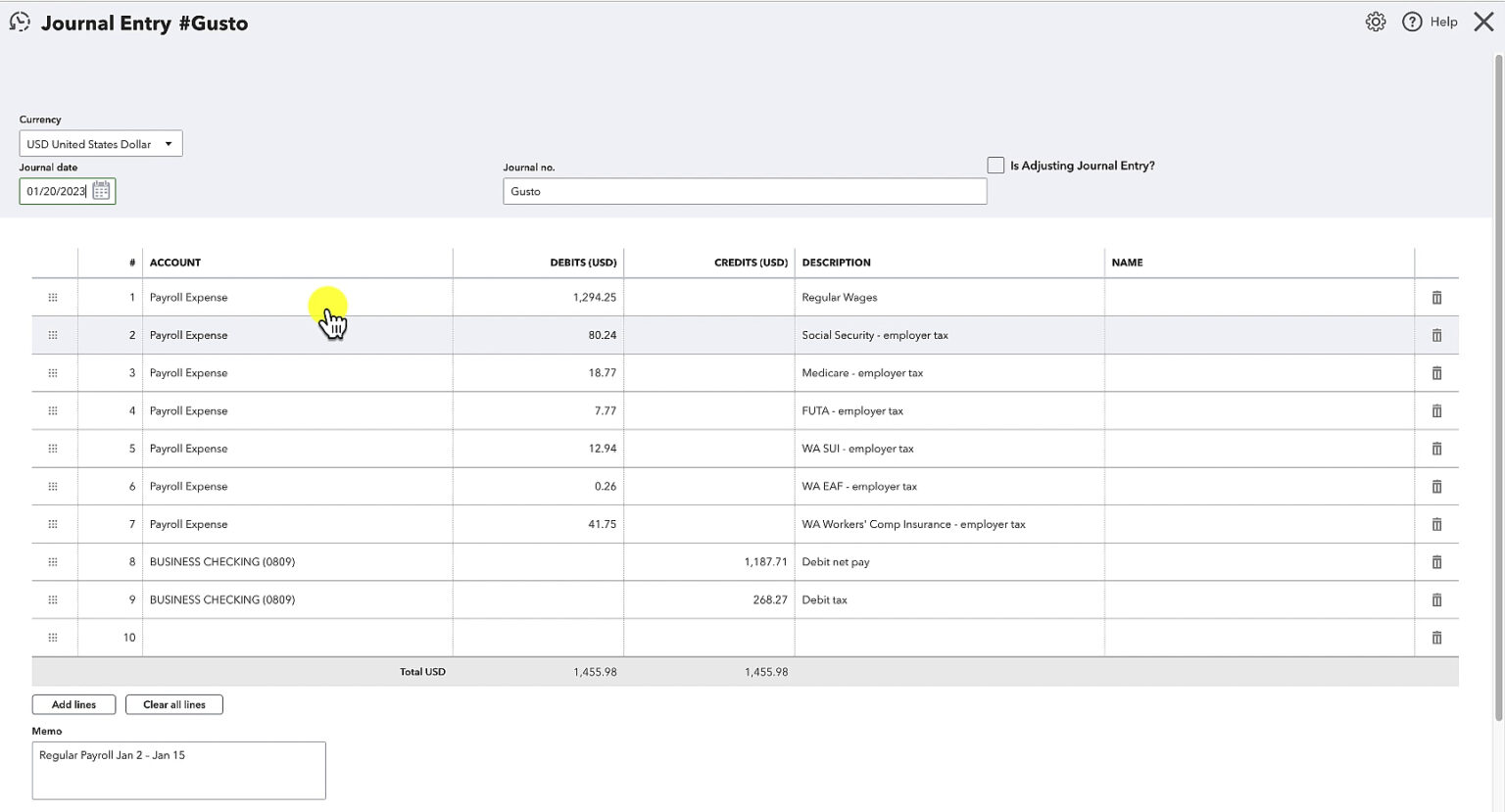 How to Sync Gusto to QuickBooks Online - Gentle Frog Bookkeeping and ...