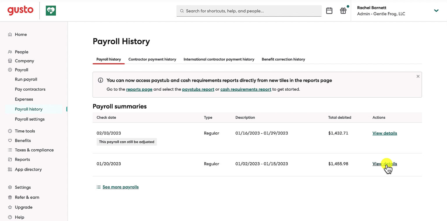 How to Sync Gusto to QuickBooks Online - Gentle Frog Bookkeeping and ...