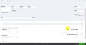 Invoice with sales tax Based on location in QBO