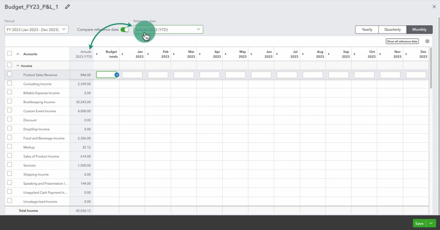 Quickbooks Graph Budget How to Use QuickBooks Online Budgets - Gentle Frog Bookkeeping and ...