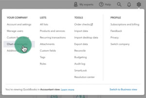 How to Add Accounts With Sub-Accounts in QuickBooks Online - Gentle ...