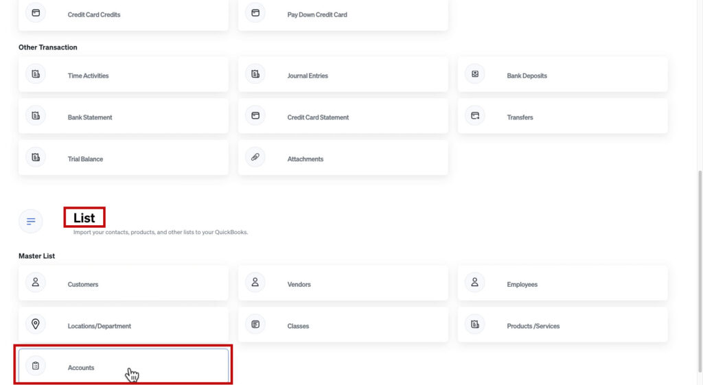 Finding Accounts in SaasAnt